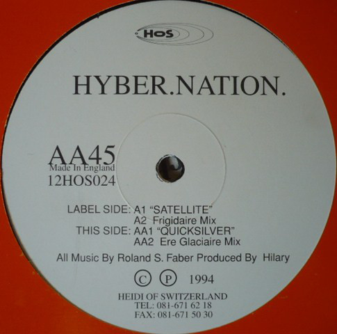 Hyber Nation - Satellite / Quicksilver
