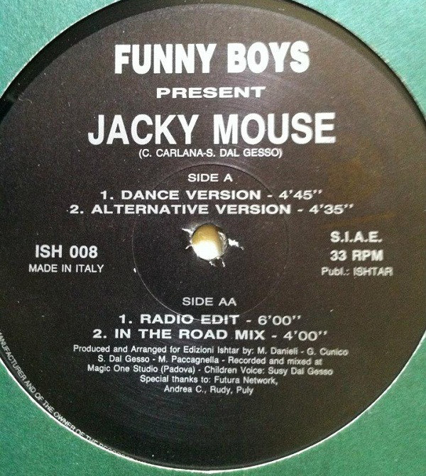 Funny Boys - Jacky Mouse