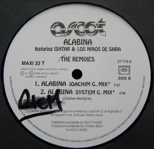 Alabina Featuring Ishtar Alabina & Los Ninos De Sara - Alabina (The Remixes) - Imagen 4