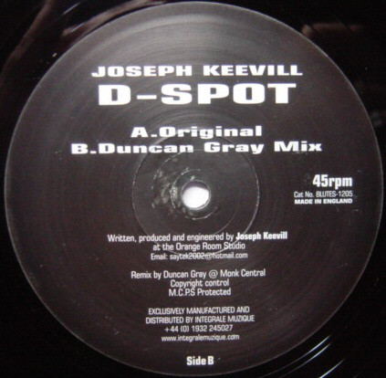 Joseph Keevill - D-Spot