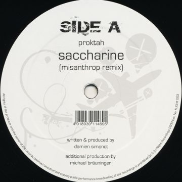 Proktah / Lost Sequence - Saccharine (Misanthrop Remix) / Full Metal Planet
