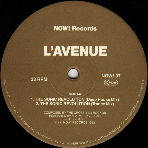 L'Avenue - The Sonic Revolution - Imagen 2