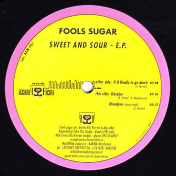 Fools Sugar - Sweet And Sour E.P.