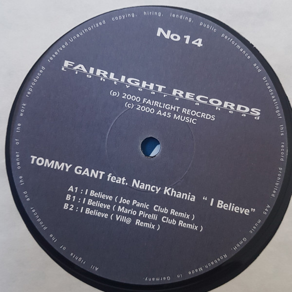Tommy Gant feat. Nancy Khania - I Believe - Imagen 4
