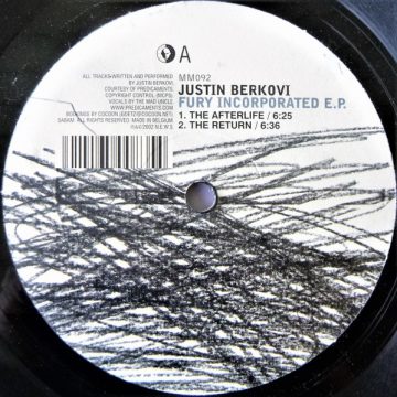 Justin Berkovi ‎– Fury Incorporated EP