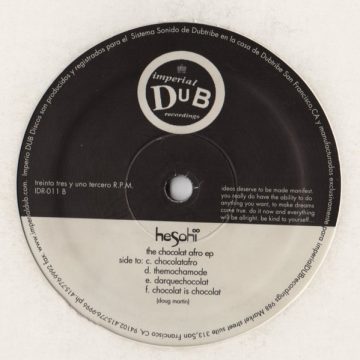Hesohi - The Chocolat Afro EP