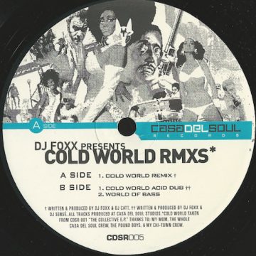DJ Foxx - Cold World Rmxs