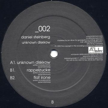 Daniel Steinberg ‎– Unknown Diskkow